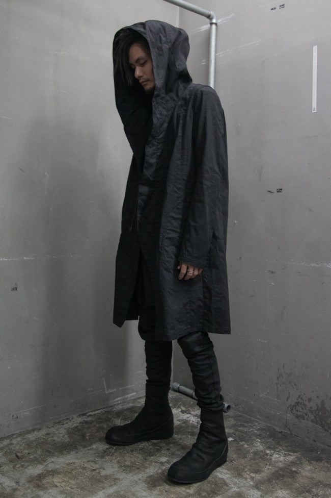 17PFW Long Hooded Jacket