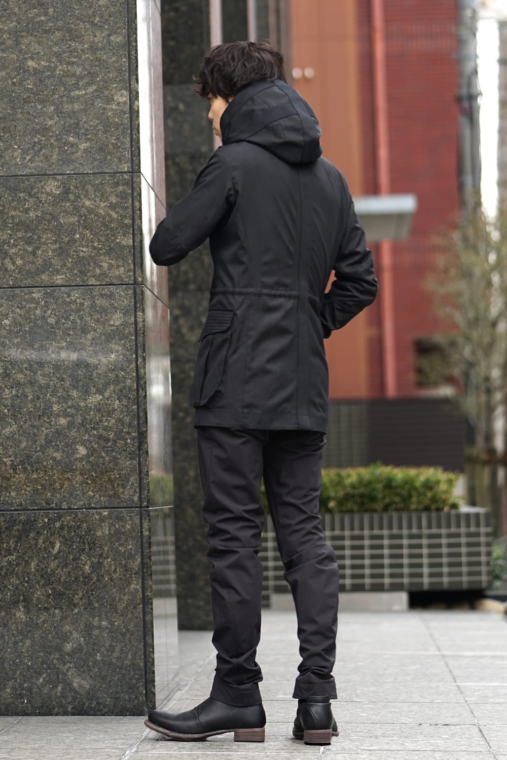 Hooded Jacket High Density Silk