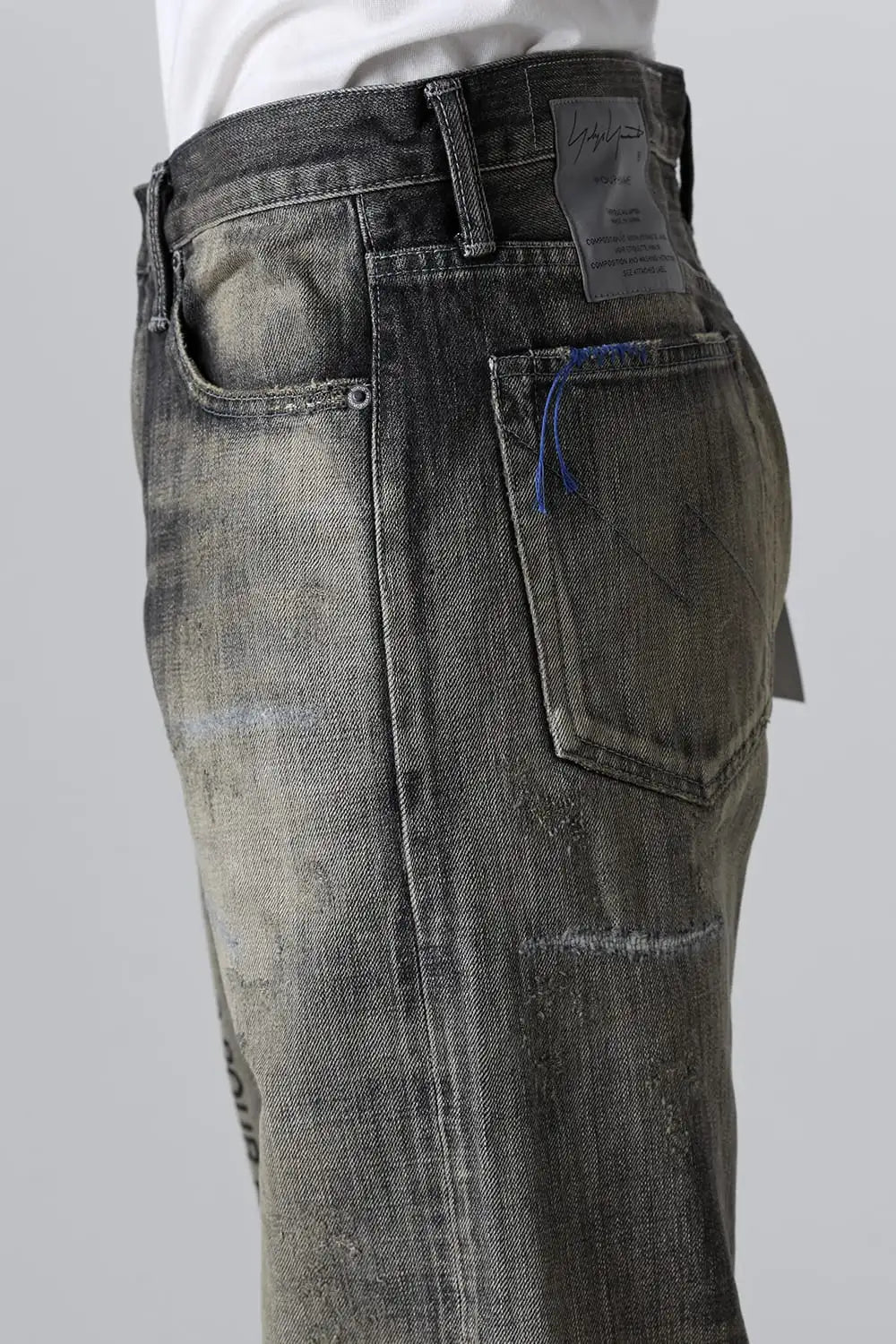 NEIGHBORHOOD x Yohji Yamamoto Denim Pants Black