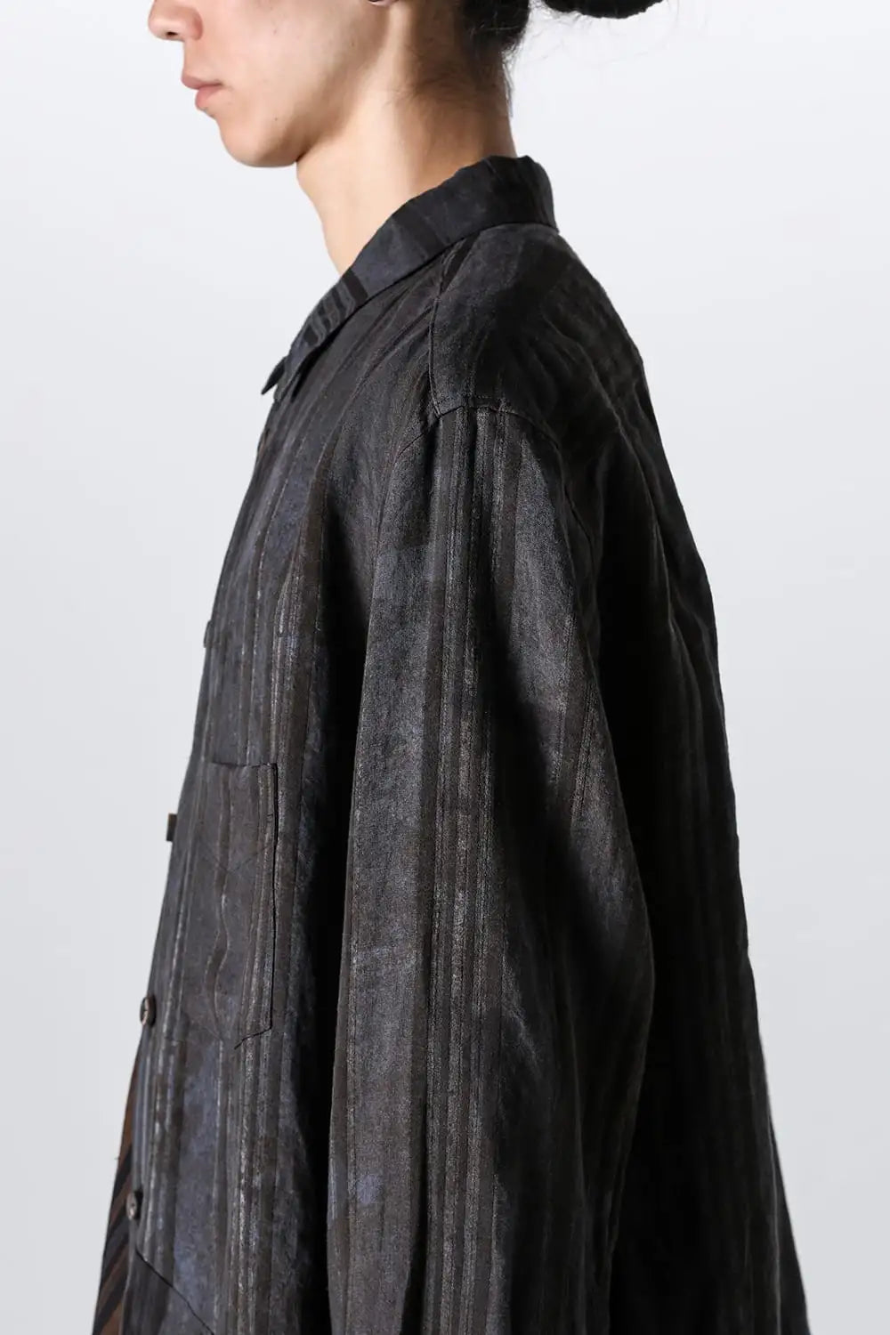 Asymmetic Paneled Shirt