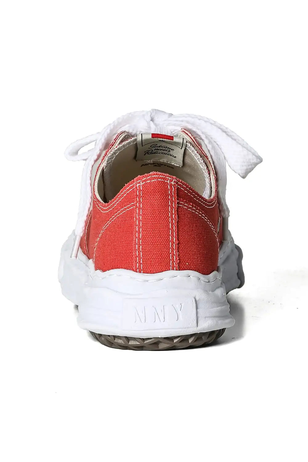 HANK Original sole Toe cap sneaker LOW canvas Orange