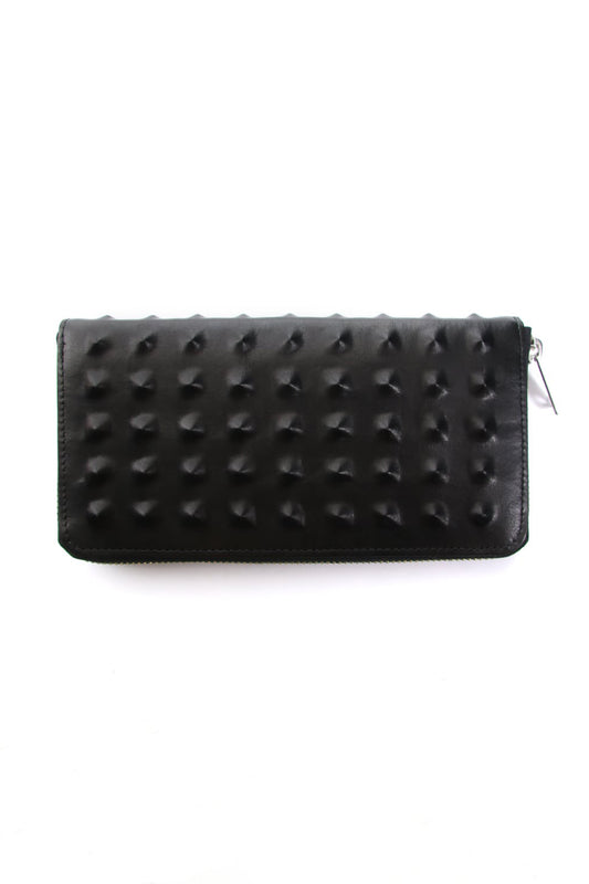 Invisible Studs Long Wallet Black