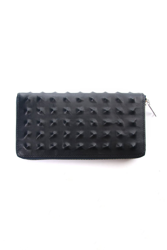 Invisible Studs Long Wallet Navy