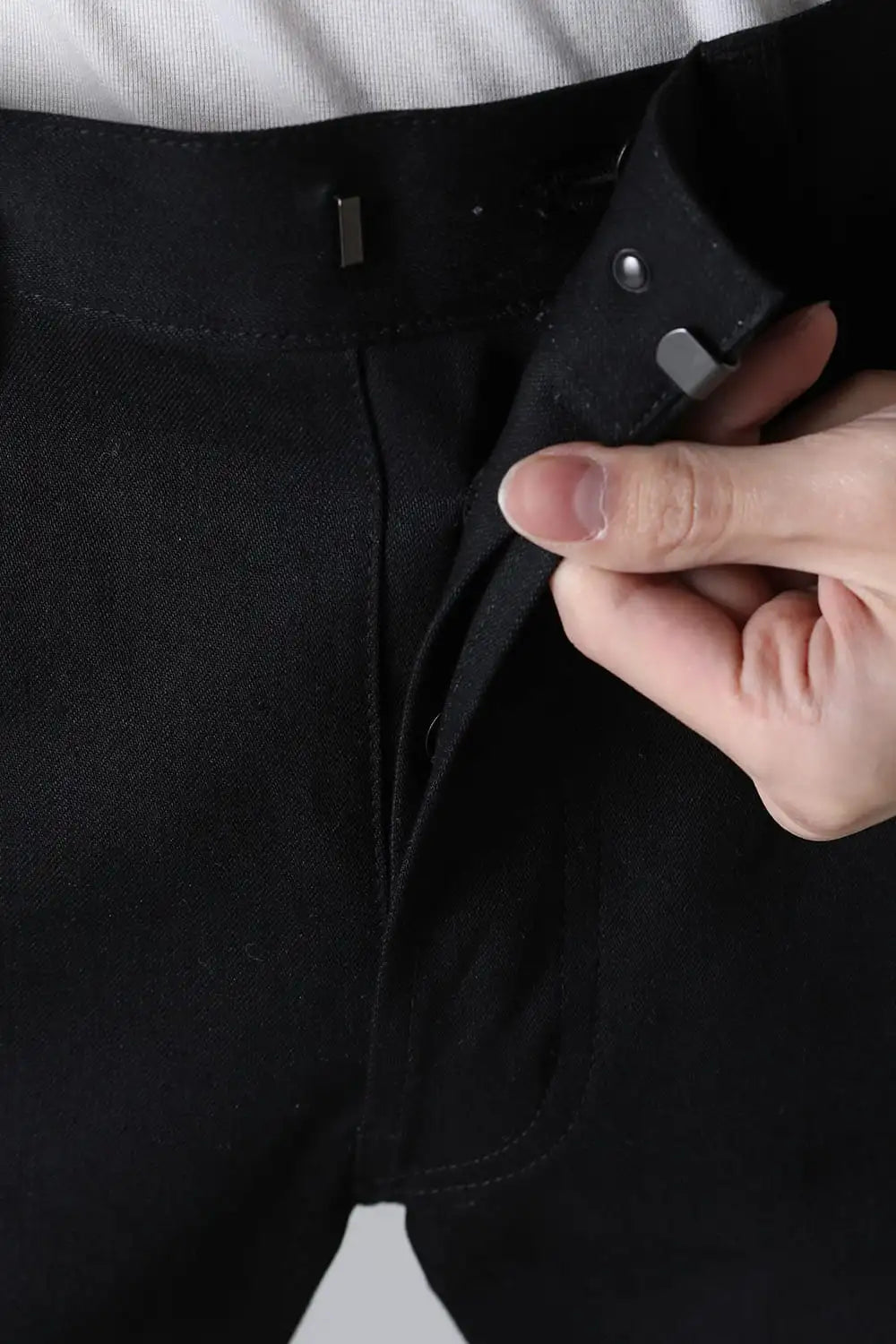 Denim Skinny Pants Black