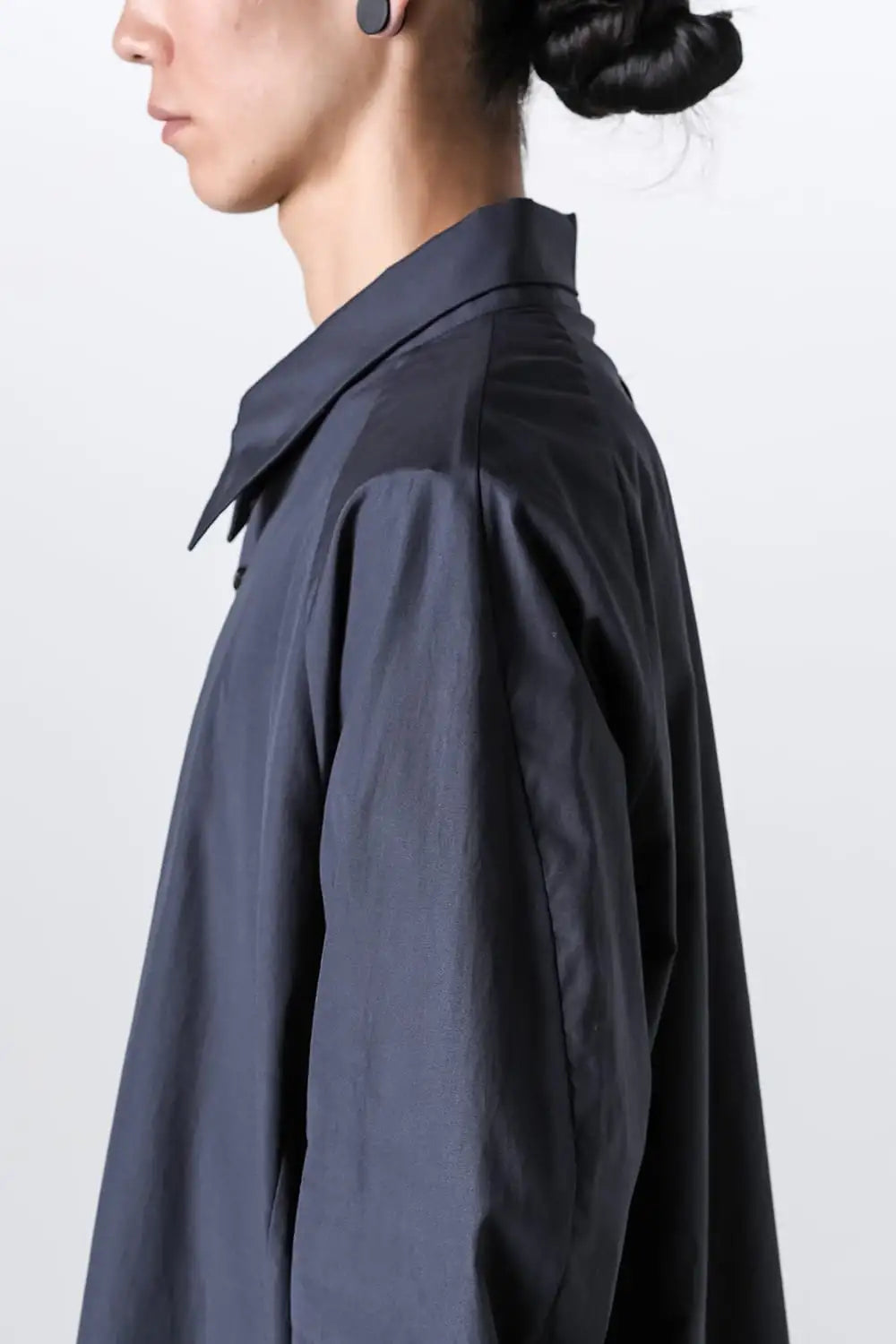 Shirt 120/2 cotton Blue Gray