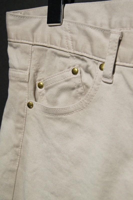 GalaabenD 14W BASIC Super Stretch Seam Coating Pants (Curve) BEIGE