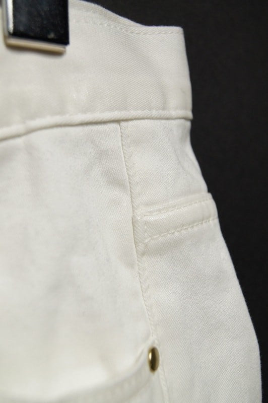 GalaabenD 15SS BASIC Super Stretch Seam Coating Pants (Curve) WHITE