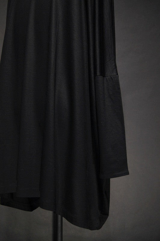 GalaabenD (ガラアーベント) 16SS Ly/C 天竺バイオシルケットカットソー BLACK