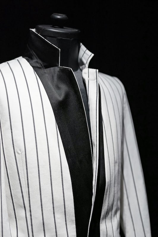 GalaabenD 16S Tuck Stripe Stretchy Jacket WHITE