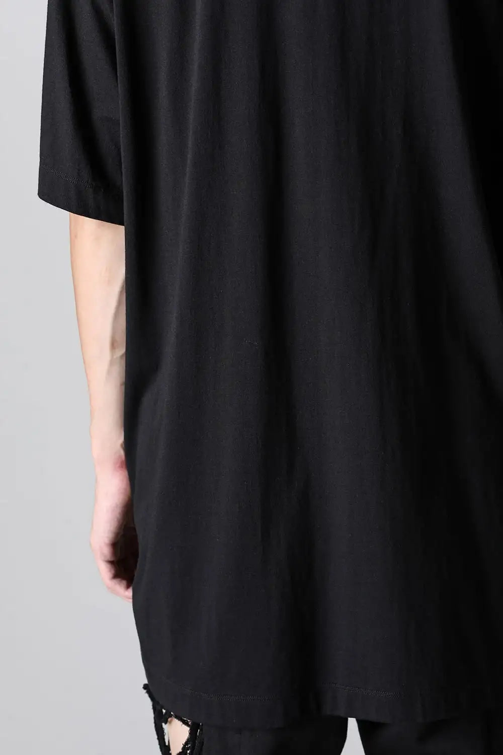 Cotton/Modal Jersey Regular T-shirt Black