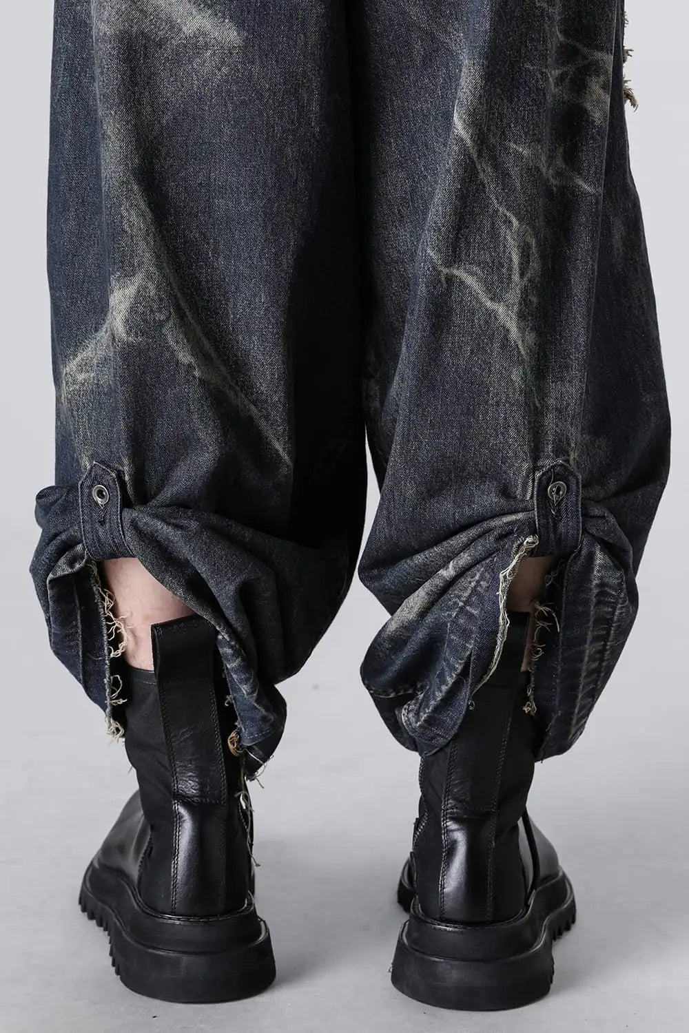 10oz Breach Wide Denim Pants Indigo