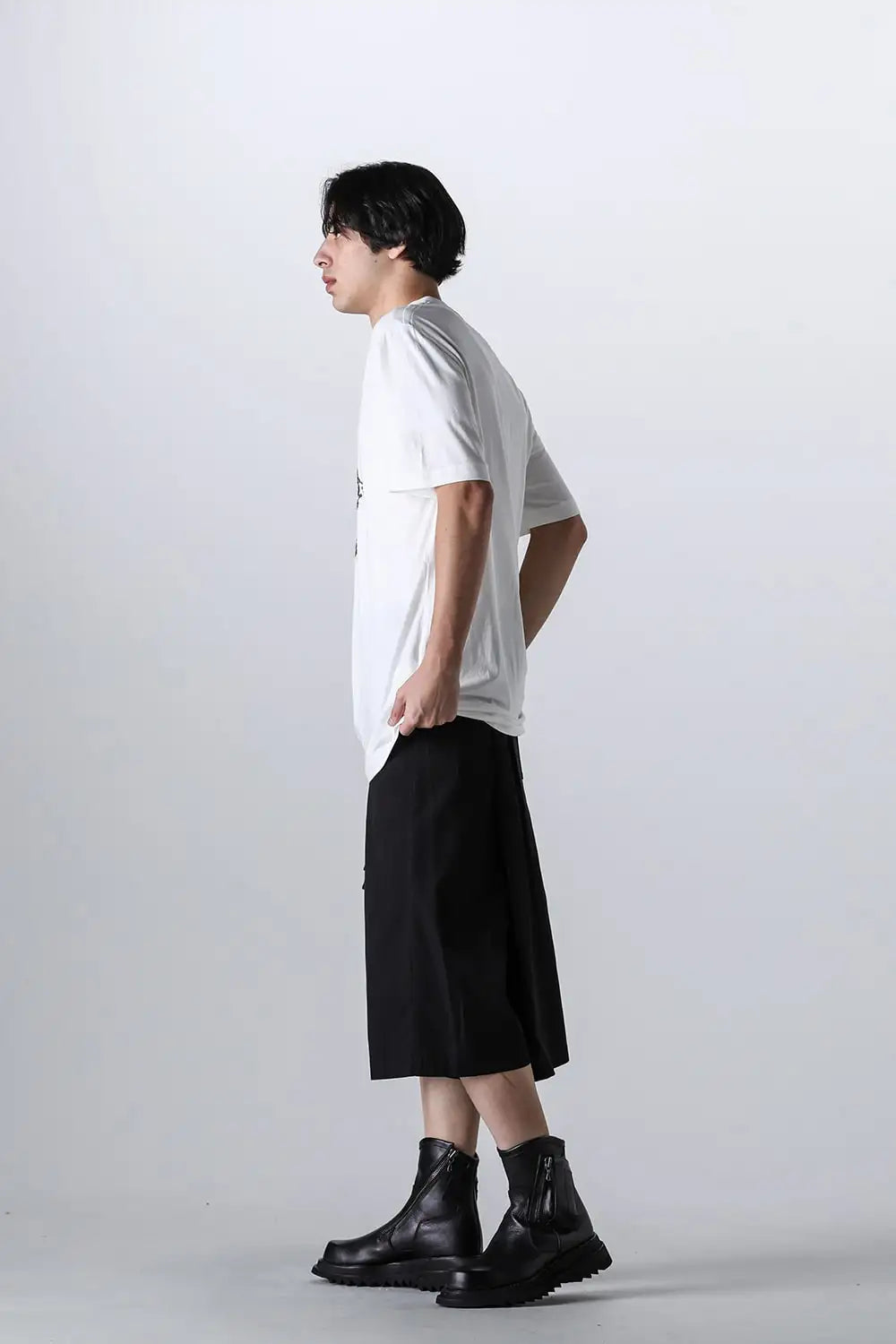 Cotton/Modal Jersey Regular T-shirt Off White