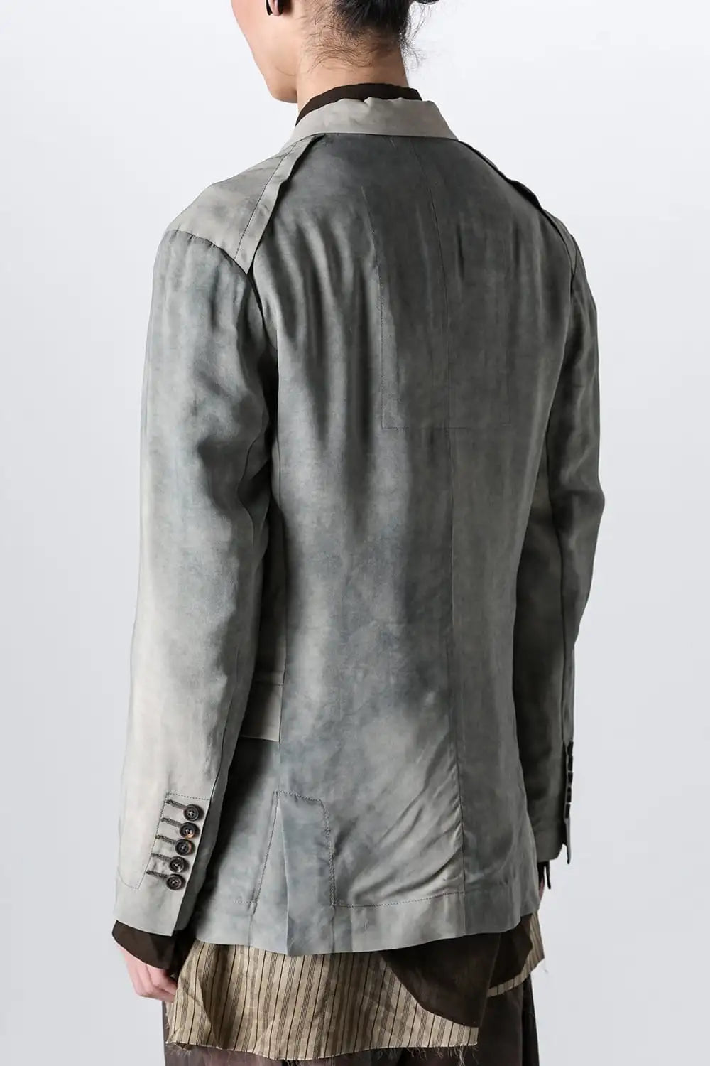 ルーズフィット 2ボタン ブレザー