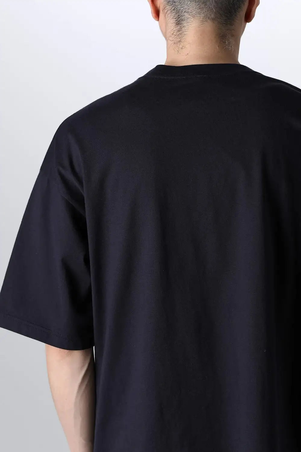 ドロップショルダーTシャツネイビー