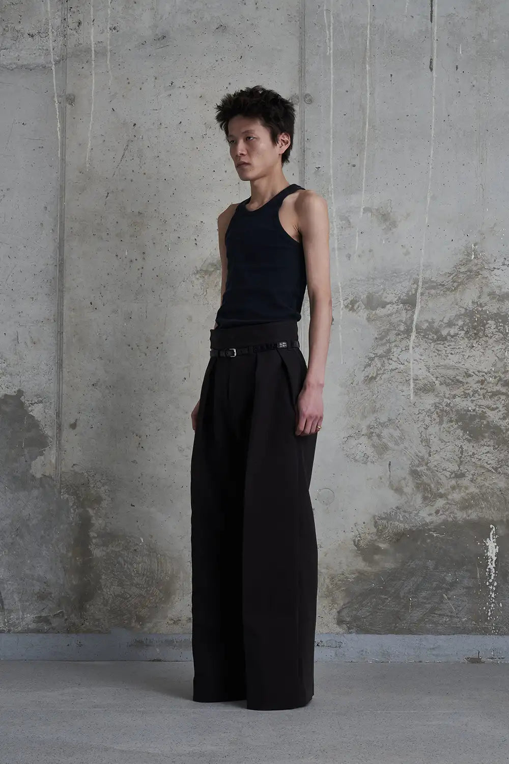 ライヒ プリーテッド トラウザーズ