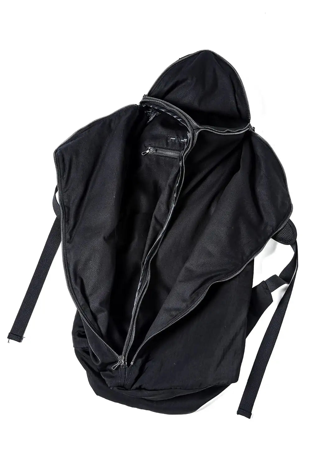 Nylon Twill Back Pack Black