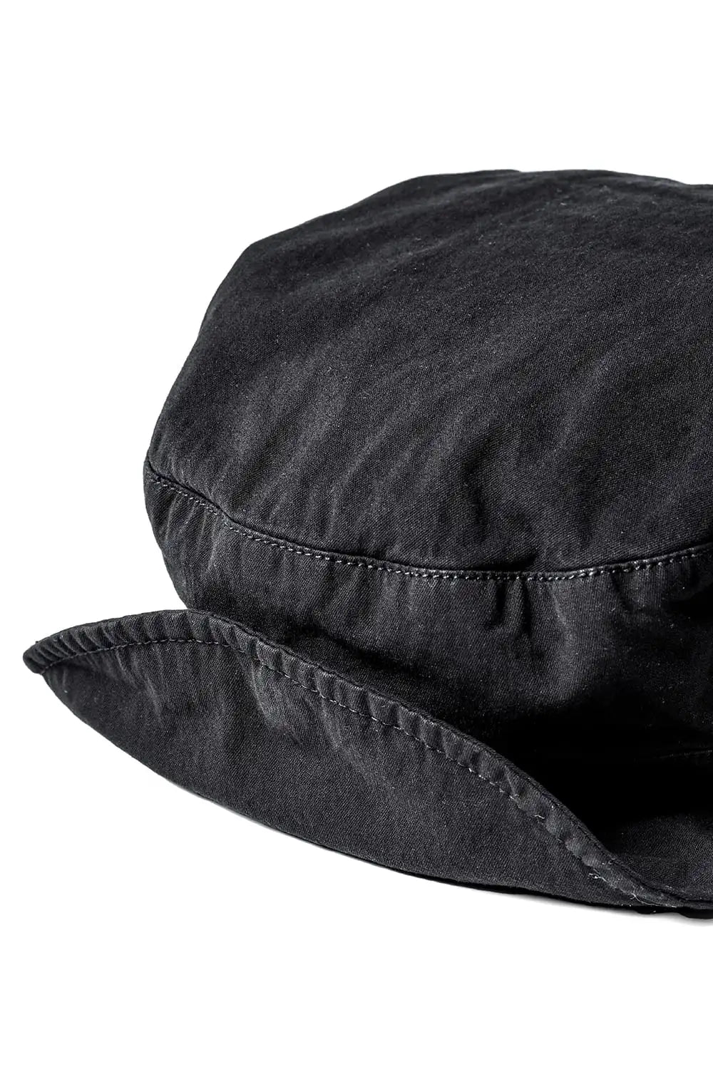 Dry Cotton Overdye Cap  Black
