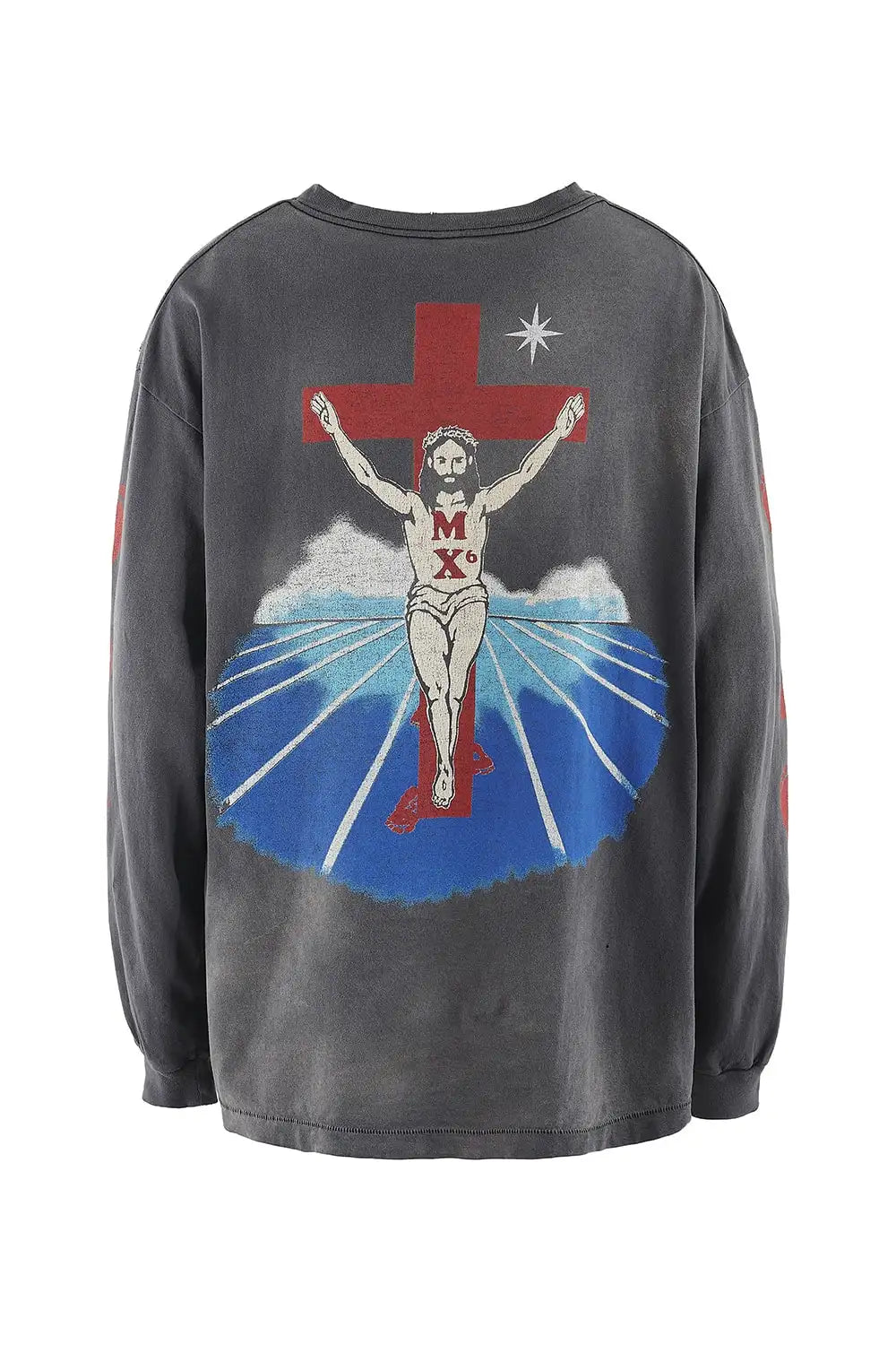 FOOT PRINT Long sleeve T-shirt