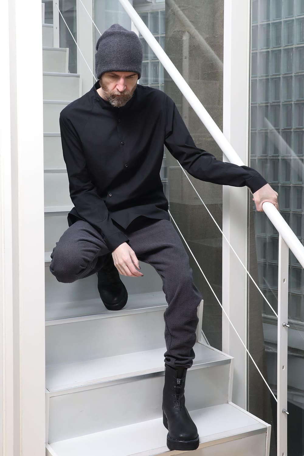 Shirt 170/2 SUVIN cotton Black