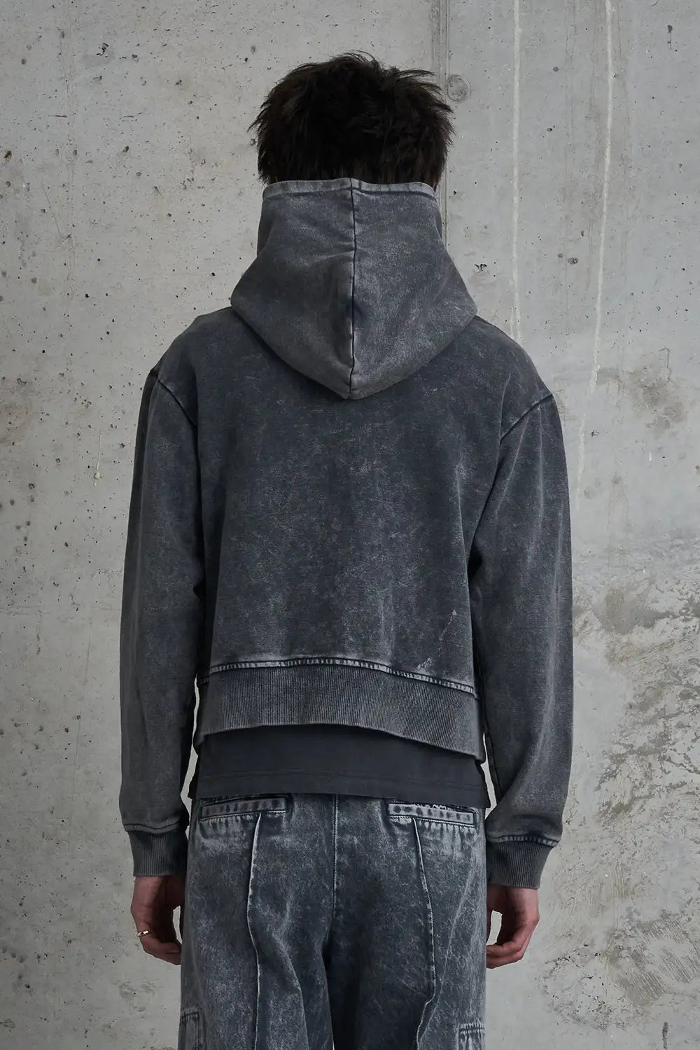 Shabby Full Zipped Hoodie