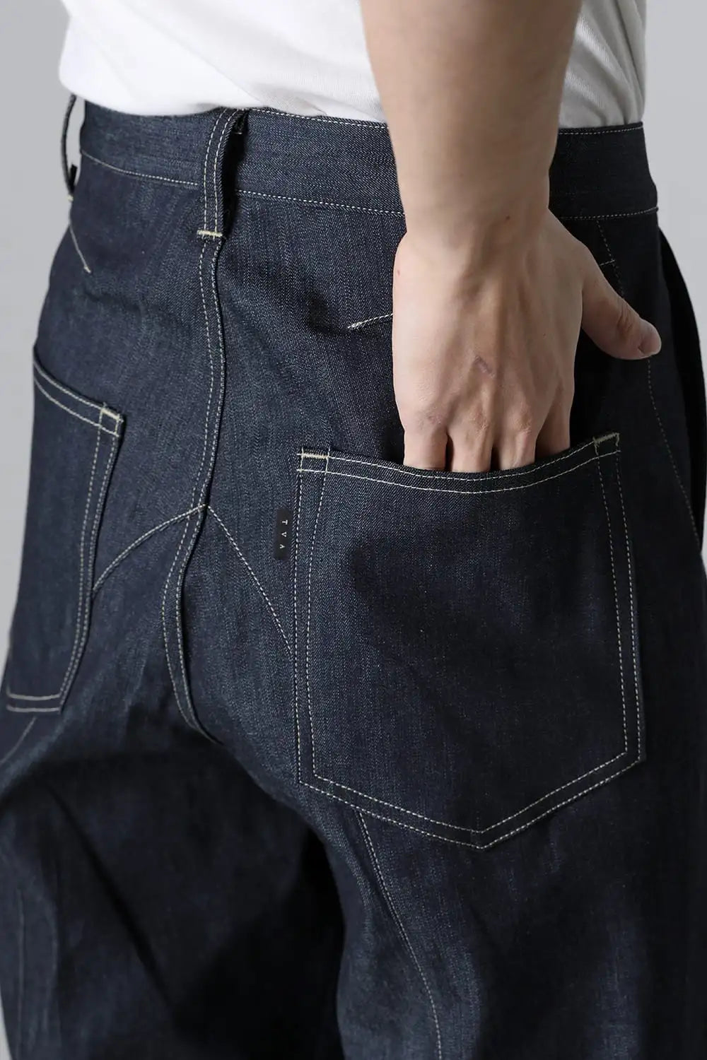 Denim Wide Pants  Indigo
