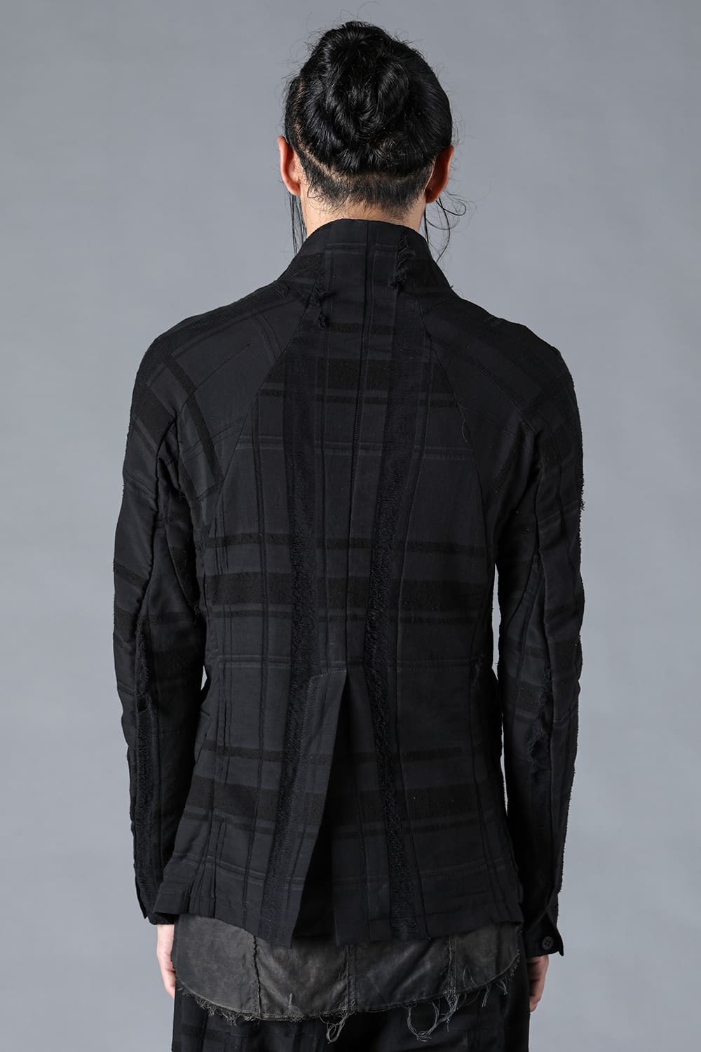 Check Jacquard Jacket