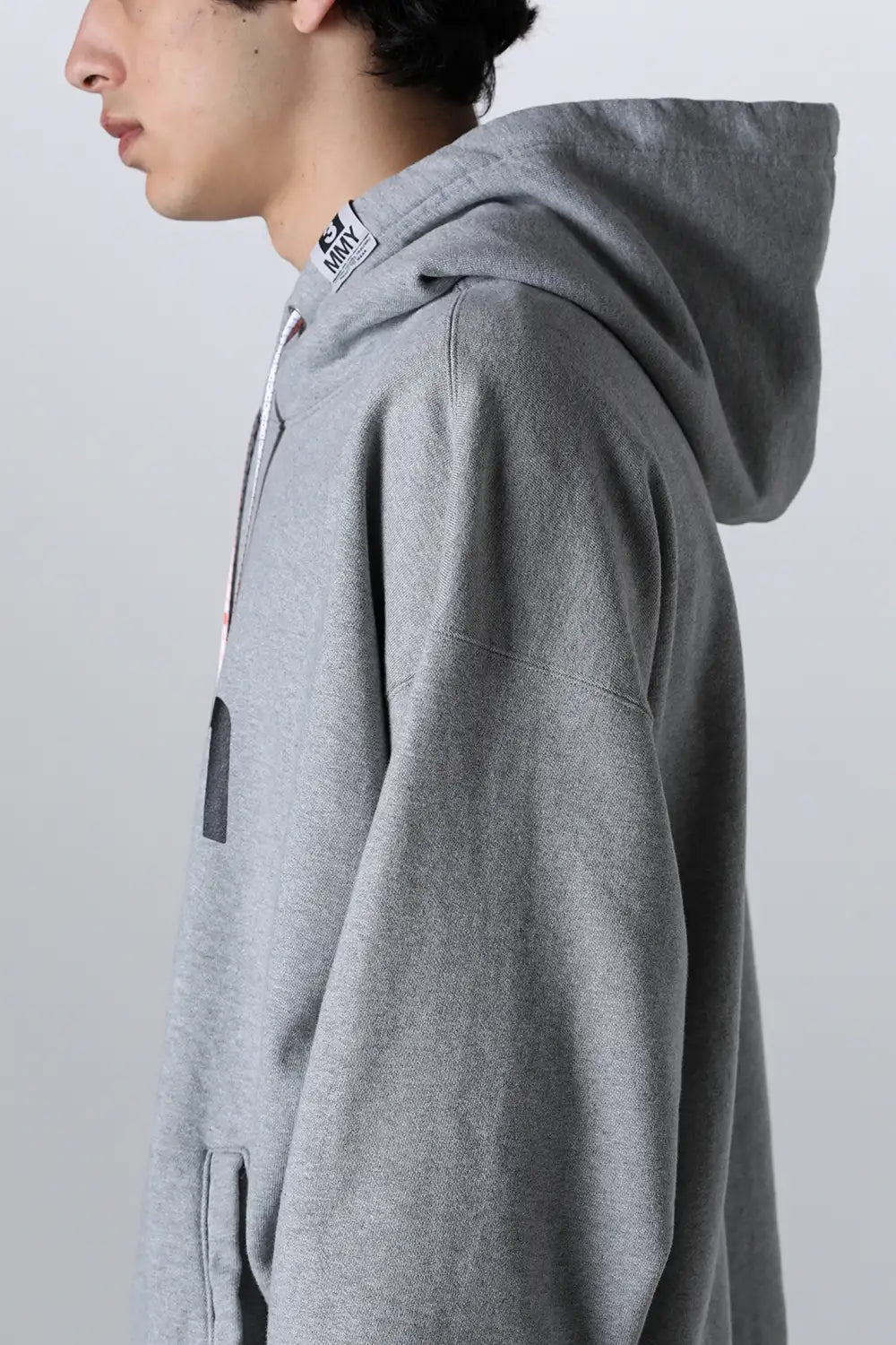 NASA Printed Hoodie Gray