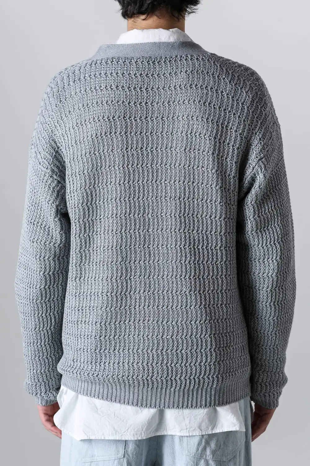 ディバーテッド リブカーディガン