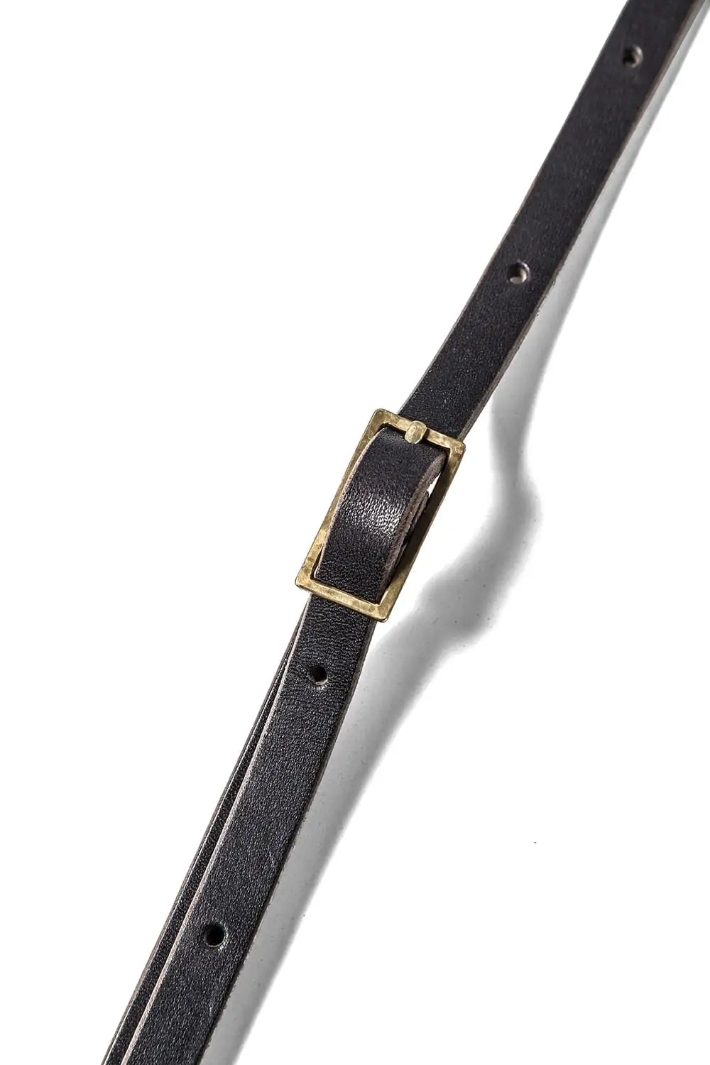 Phone Strap Conceria 800 oil bread Charcoal Gray