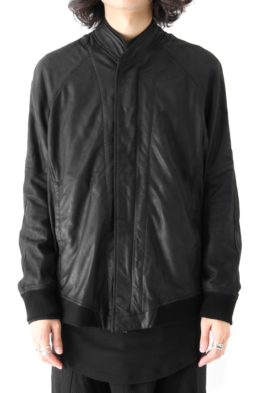 SEAMED BOMBER JACKET