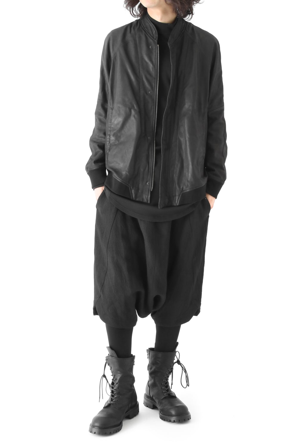 SEAMED BOMBER JACKET