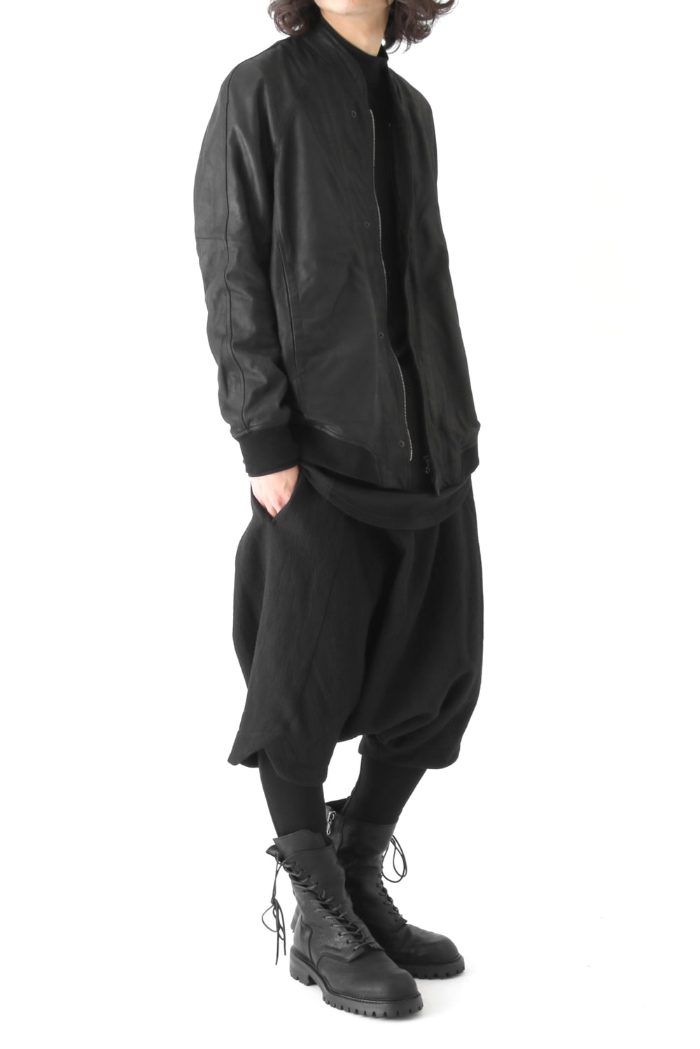 SEAMED BOMBER JACKET