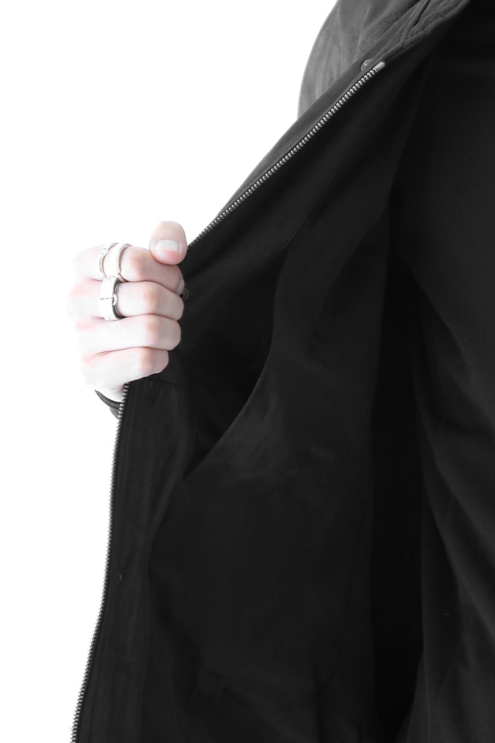 SEAMED BOMBER JACKET