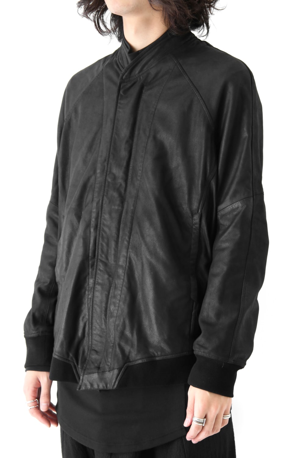 SEAMED BOMBER JACKET
