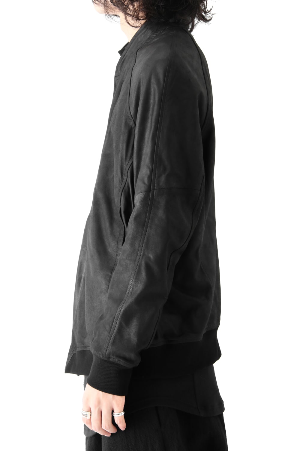 SEAMED BOMBER JACKET