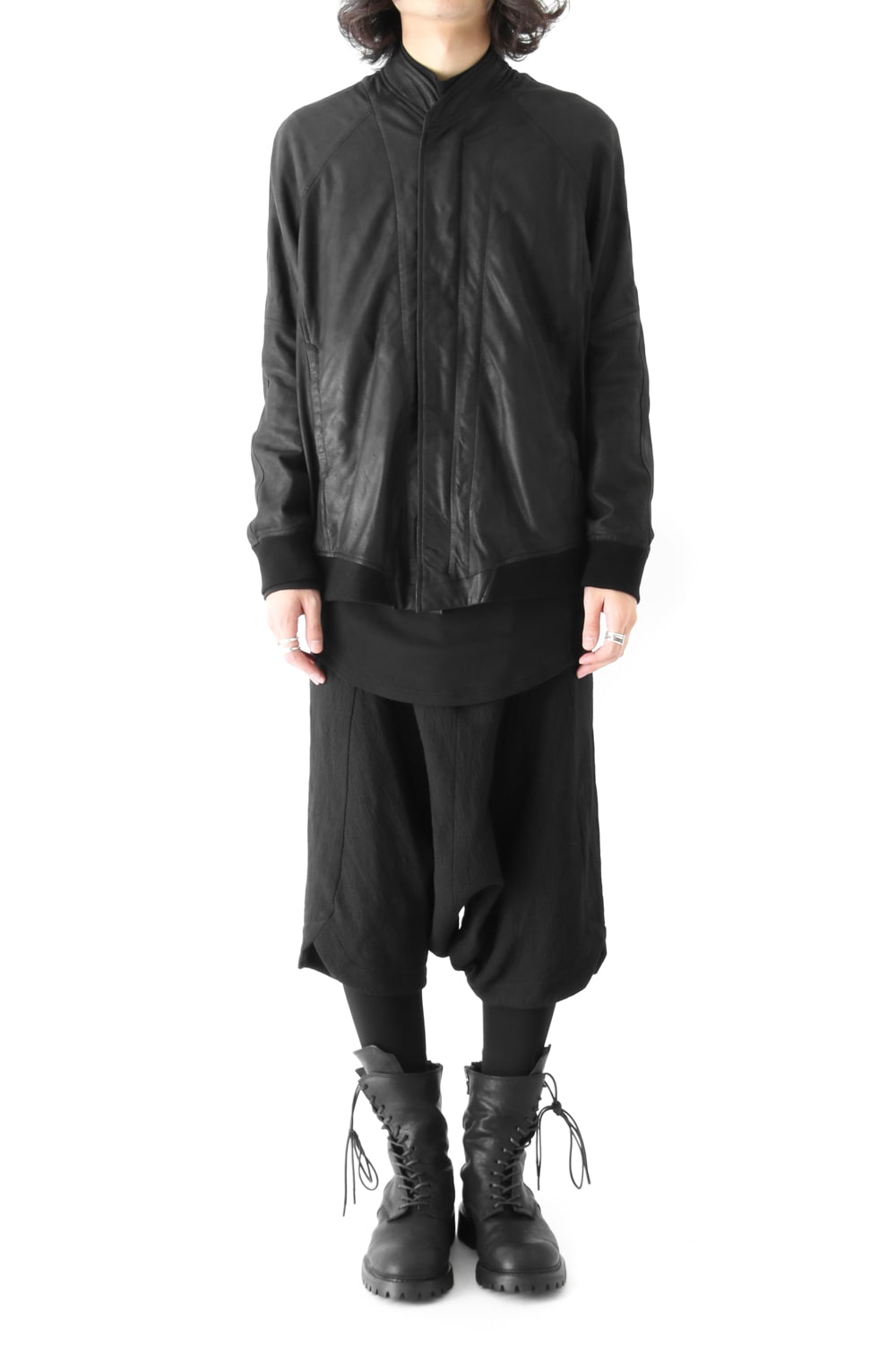 SEAMED BOMBER JACKET