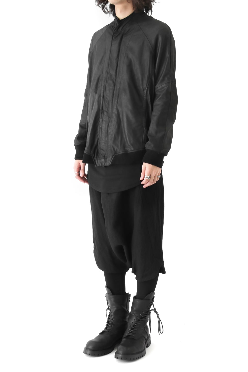 SEAMED BOMBER JACKET