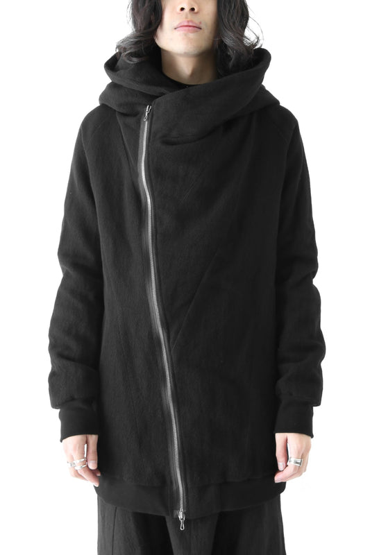 GEOMETRIC HOODED JACKET