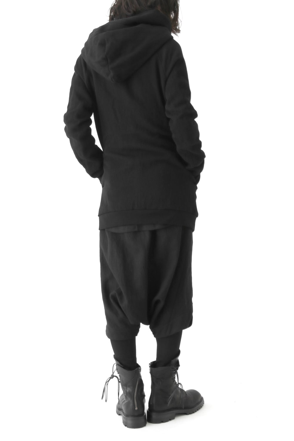 GEOMETRIC HOODED JACKET