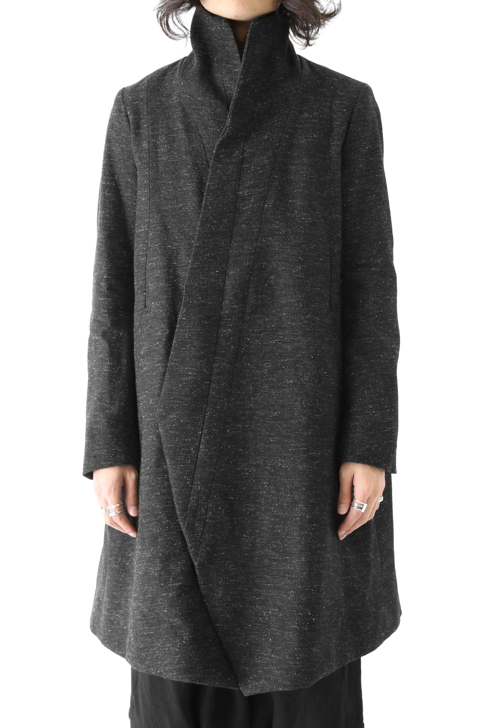SEAMED EDGE COAT