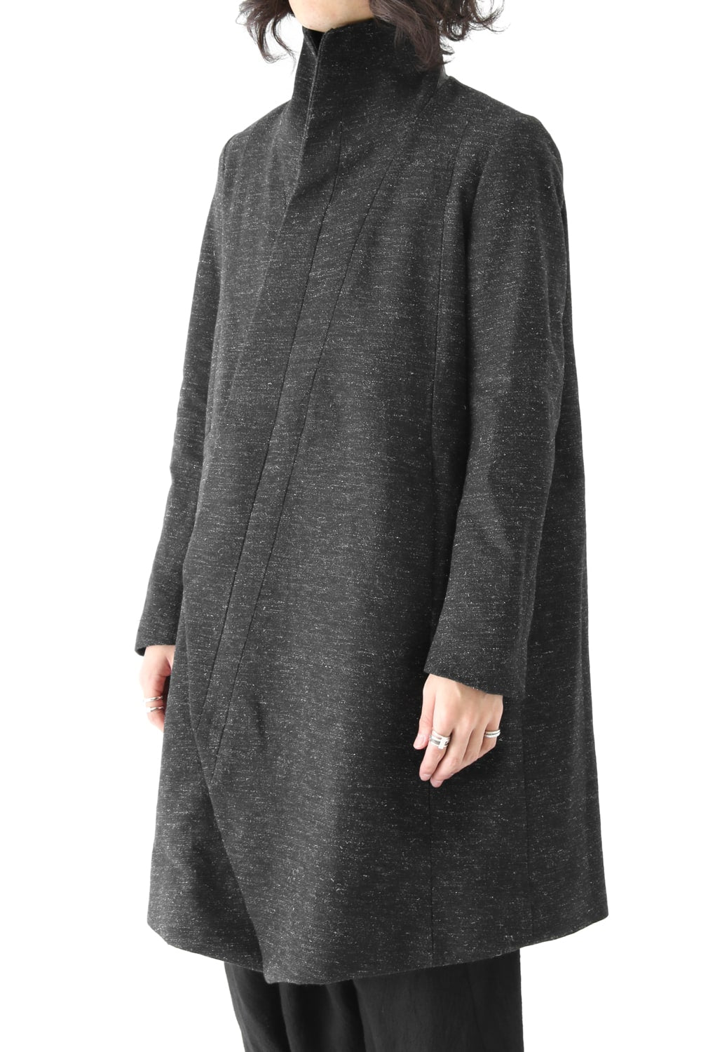 SEAMED EDGE COAT
