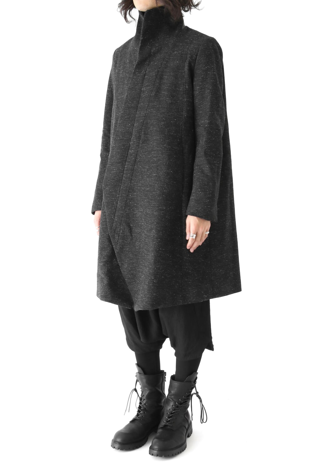 SEAMED EDGE COAT