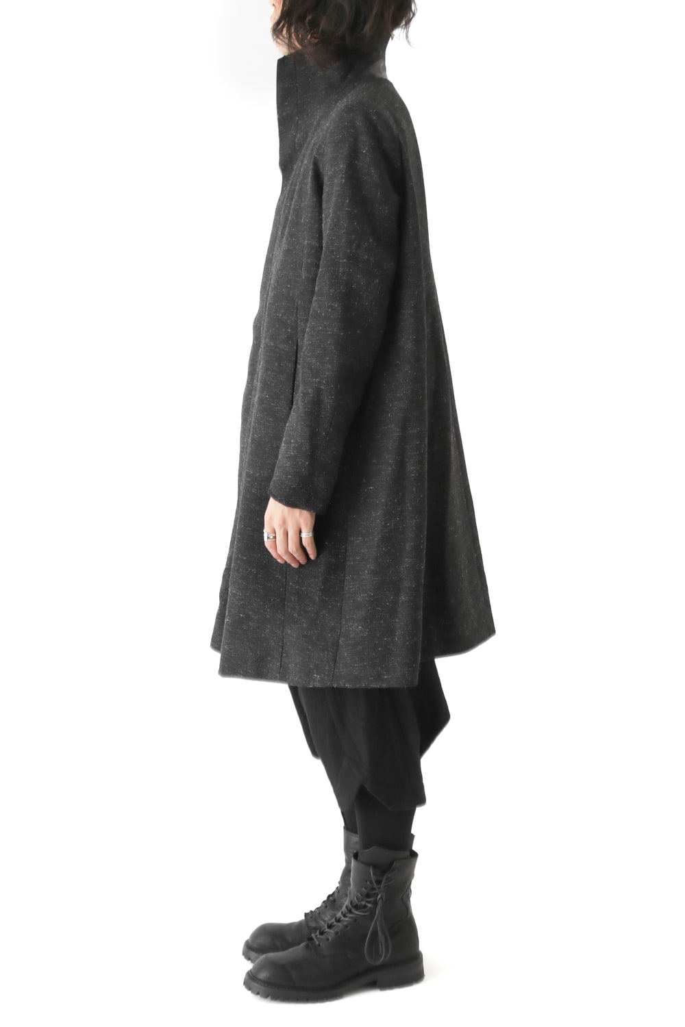 SEAMED EDGE COAT