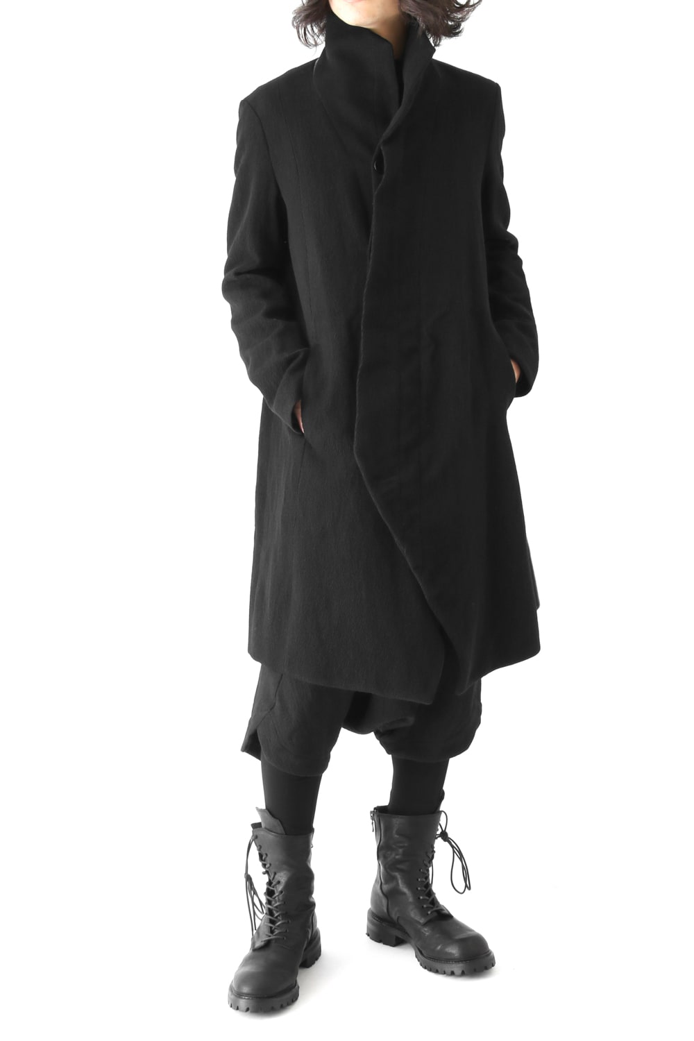 SEAMED EDGE COAT