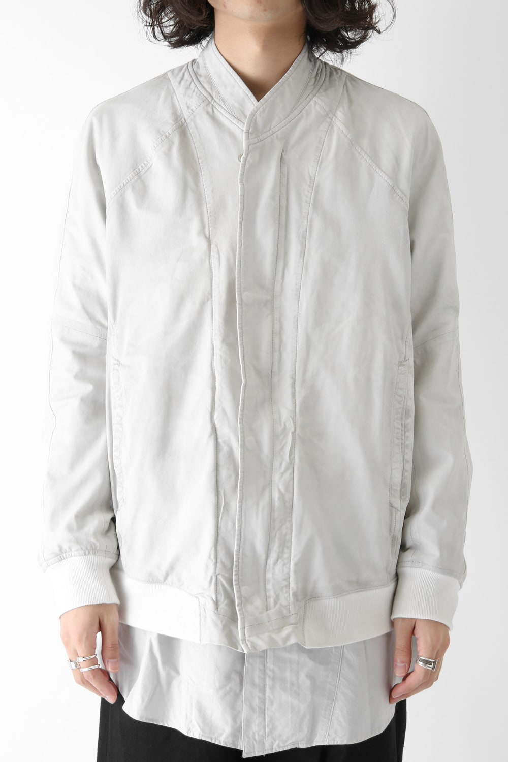 SEAMED BOMBER JACKET