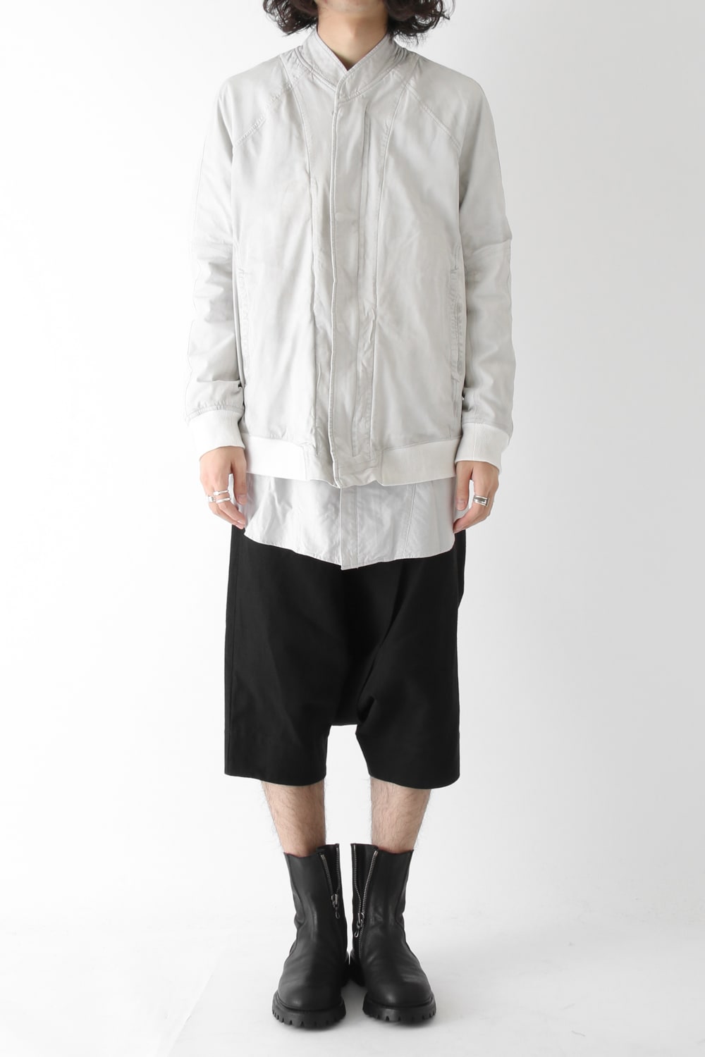 SEAMED BOMBER JACKET