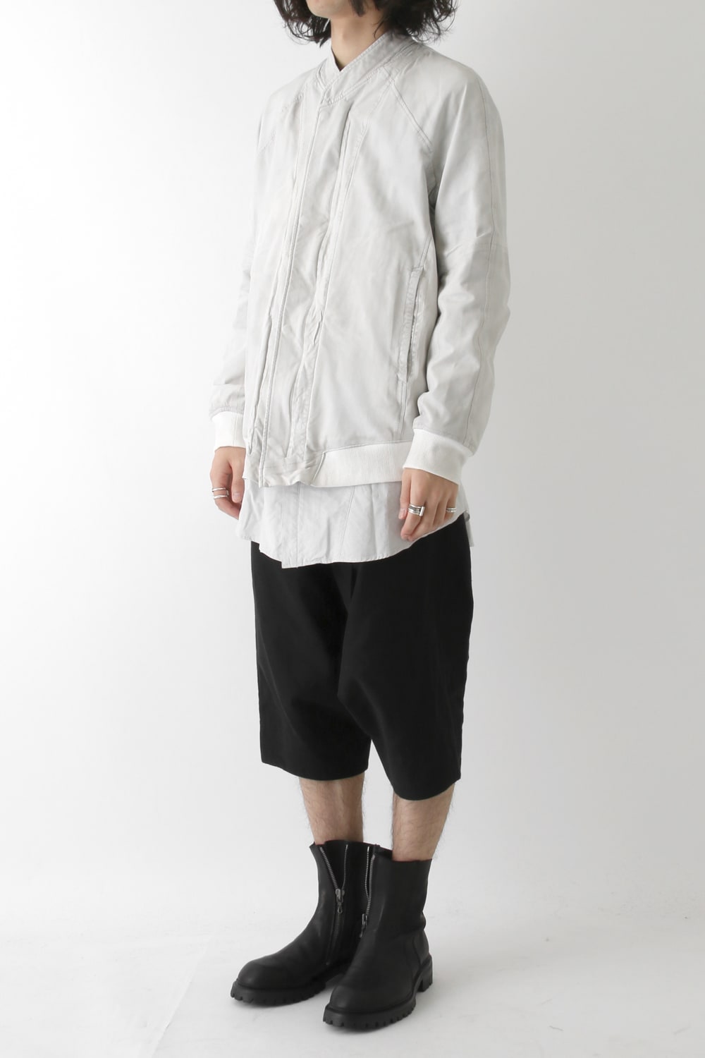 SEAMED BOMBER JACKET