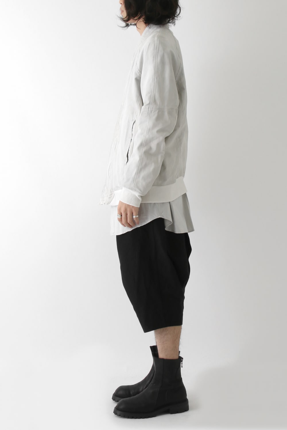 SEAMED BOMBER JACKET