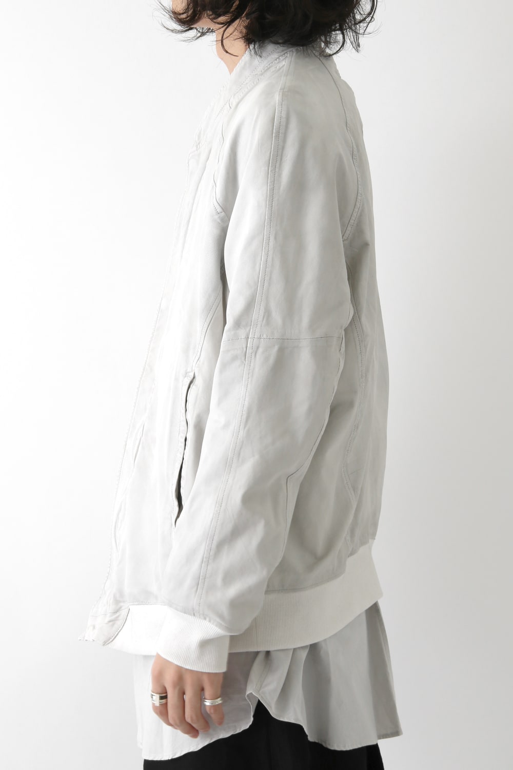 SEAMED BOMBER JACKET