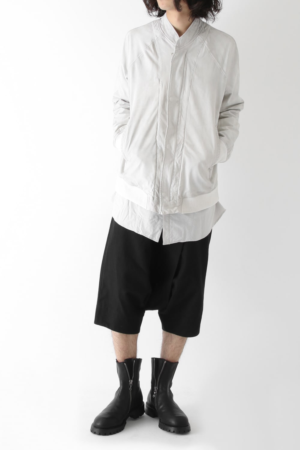 SEAMED BOMBER JACKET